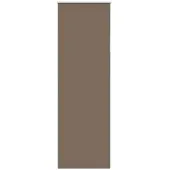 vidaXL Rolgordijn verduisterend koffie 65x210 cm stofbreedte 60,7 cm