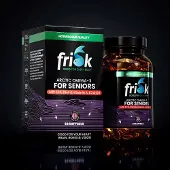 Frisk Omega 3 senioren – visolie met K2, A & D3