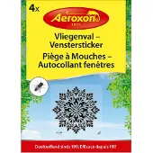 Aeroxon Vliegen plakstrip | | 4 stuks (Sticker, Gifvrij)