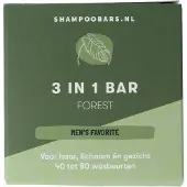 SOLYD 3-in-1 Bar Forest Hair, Body and Face - 60g