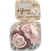 Difrax Fopspeen Dynamic Botanic 0-3m 2 St Fopspeen