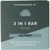 ShampooBars.nl 3-in-1 Bar ocean 60 gram