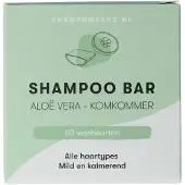 SOLYD Shampoo Bar Aloe Vera - Cucumber for All Hair Types - 60g