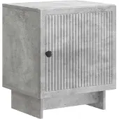 vidaXL Nachtkastje Betongrijs 43 x 34,5 x 50 cm Bewerkt hout