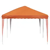 vidaXL Opklapbare feesttent, 575 x 290 x 245 cm, oranje