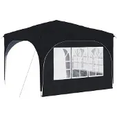 vidaXL Pop-up Feesttent 290 x 290 x 245 cm Antraciet