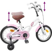 vidaXL Kinderfiets 16 Inch voor 4-6 jaar oud Wit