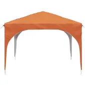 vidaXL Opklapbare partytent, 290 x 290 x 245 cm, oranje