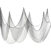 Party Deco Doek Halloween Zwart Smooth (9,8m)