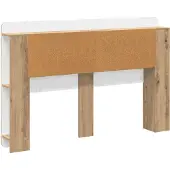 vidaXL Hoofdeinde Kast Artisanaal eiken 160 cm Geconstrueerd hout
