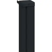vidaXL Uittrekbaar Zijscherm Grijs 300 x 100 cm Polyester
