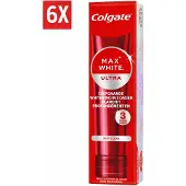 Colgate 6 x Max White Ultra Deep Clean Whitening Tandpasta 75ml