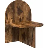 vidaXL Nachtkastje Gerookte Eik 48 x 49 x 65 cm Geconstrueerd hout