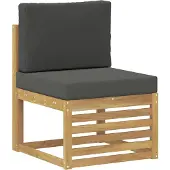 vidaXL Buiten bank set 9 st Wit en antracietkleurig Polyester