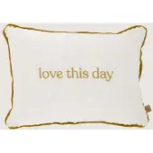Zusss sierkussen Love this day (35x25 cm)