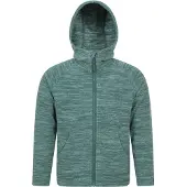 Mountain Warehouse Snowdonia II Full Zip Hoodie Kinderen/Kinderen (Donkere Khaki)