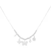 Yehwang Goudlief Butterfly Bliss ketting - Roestvrij staal - Verkleurt niet