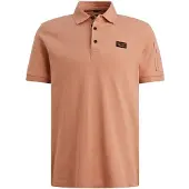 PME Legend poloshirt v-hals roze katoen