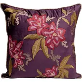 Kare design Kussen bloemen paars