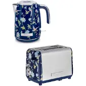 VQ by VQ Keuken Set – Kanwaterkoker 1,7L & 2-Sleuven Broodrooster – Elveden Marine – Luxe Design Ontbijtset