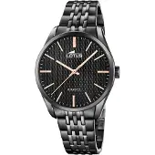 Lotus Analoog horloge zwart