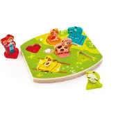 Hape Puzzle 7 pièces Bruits de la ferme