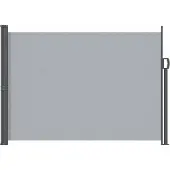 vidaXL Uittrekbaar Zijscherm 140 x 300 cm 100% polyester, ijzer, staal