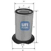 Ufi 27.614.00 Luchtfilter