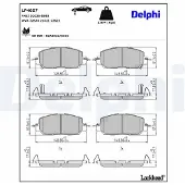 Delphi LP4057 Remblokken