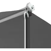 vidaXL Vrijstaande luifel Grijs 5 x 3 m Polyester