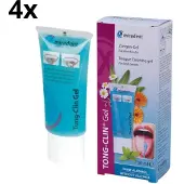 Miradent Tongreinigingsgel Tong-Clin - 4 x 50 ml - Voordeelverpakking