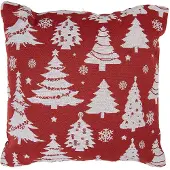 Clayre & Eef Sierkussen 45x45 cm Rood Polyester