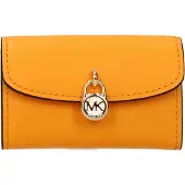 Michael Kors Oranje Leren Portemonnee