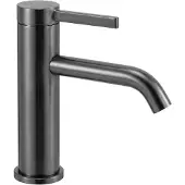 REA Rivo - Wastafelkraan - Titanium - Low - 10X5X16,5Cm