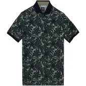 Baileys Polo heren poloshirt 2-tone pique, print 615233/73