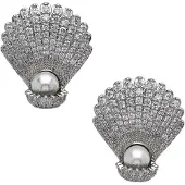 Avant Garde Oorbellen 'Aurynelle' zilver