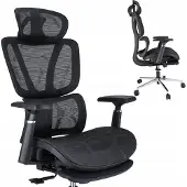 Jumi NEOVA fauteuil met voetenbankje