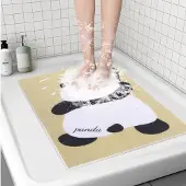 Unyqoos Zachte antislip douchemat met snelle drainage voor veilige douches