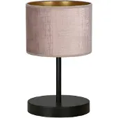 Emibig LAMPKA NOCNA 1xE27 60W HILDE LN1 BL ROZE 1053/LN1