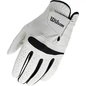 Wilson - Feel Plus Heren Golfhandschoen Linkerhand Medium – Comfortabele Synthetische Golfhandschoen