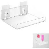 Unyqoos Transparant acryl zwevend rek voor multifunctioneel gebruik in huis