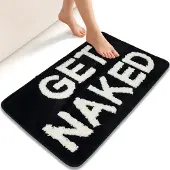 Unyqoos Stijlvolle en Wasbare Badmat met Antislip voor Badkamer en Meer