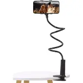 Unyqoos Flexibele smartphonehouder met lange arm voor bed en bureau