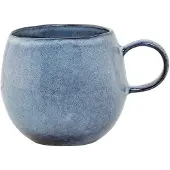 Unyqoos Keramische blauwe mok voor koffie en thee met elegant design