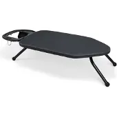 Unyqoos Compacte tafelstrijkplank met inklapbare poten en hittebestendige hoes