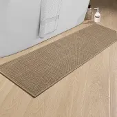 Unyqoos Ultradunne Antislip Badkamermat met Rubberen Achterkant en Snelle Waterabsorptie
