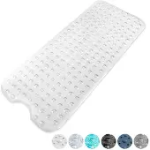 Unyqoos Lange antislip badmat voor veilige en comfortabele douche-ervaring