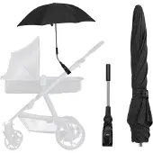 Unyqoos Zonwerende kinderwagenparasol met flexibele houder en UV-bescherming