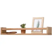 Unyqoos Massief eiken wandplank voor kinderkamer en meer, eenvoudig te monteren