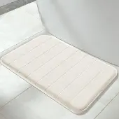 Unyqoos Zachte en absorberende badmat met antislip voor elke badkamer